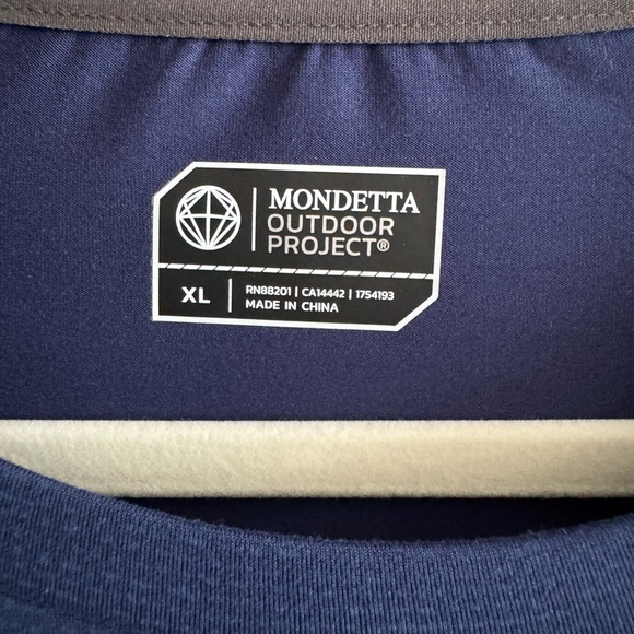 Mondetta Navy Short Sleeve Tee - Picture 3 of 5